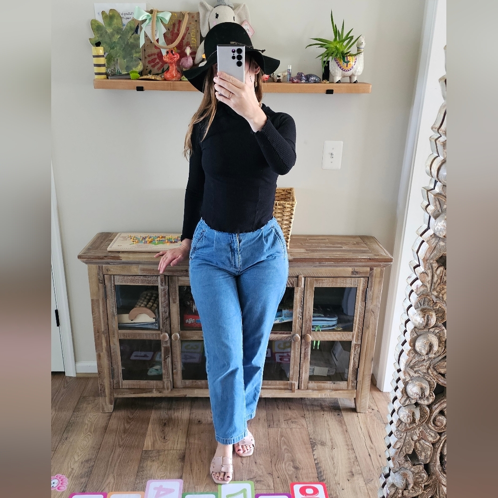 💙 Free People Thermal Waffle Knit Long Sleeve Top - S